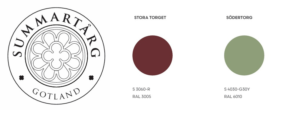 Emblem och färger för Summartårg.