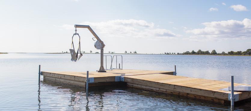 Badlyft, Kallisbryggan
