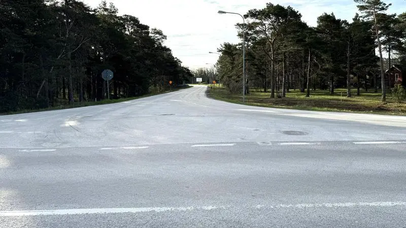 En korsning.