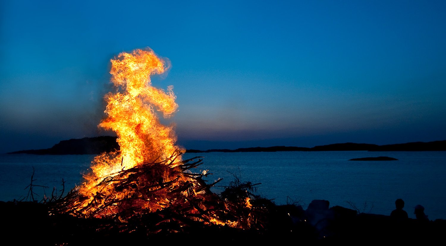 Brasa i skymning