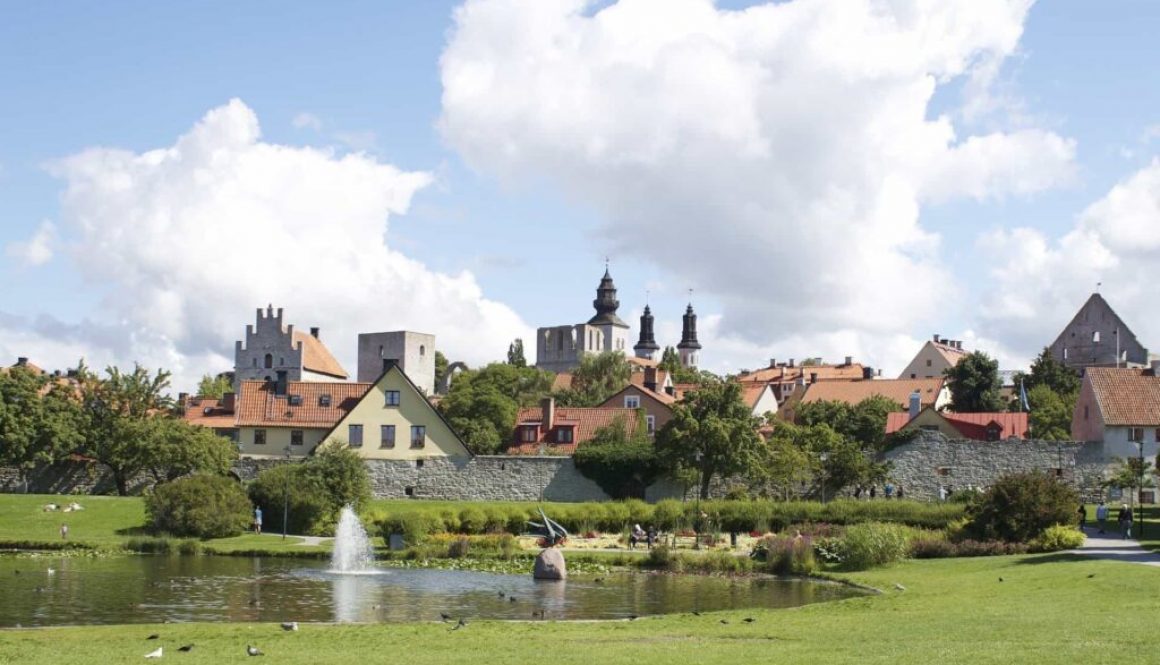 Vy över Almedalen