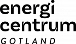 Energicentrum logotyp svart stående