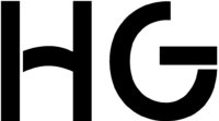Bokstäverna H G som är Nätverket Hållbara Gotlands logotyp