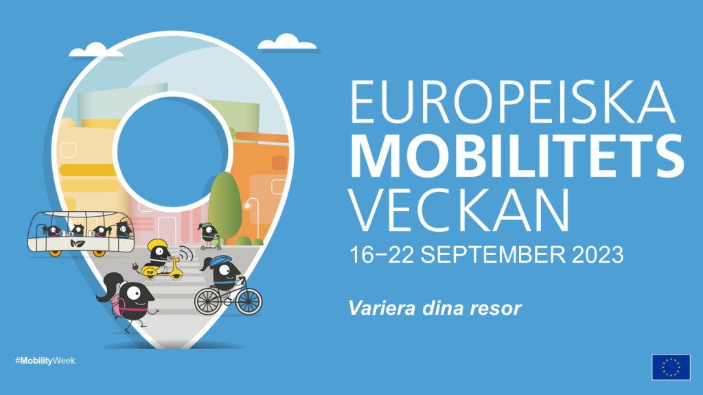 Europeiska mobilitetsveckan. 16-22 september 2023